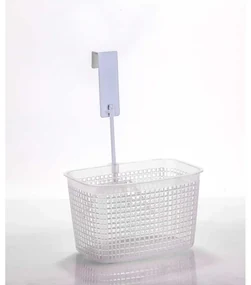 Suport plastic multifunctional, argintiu
