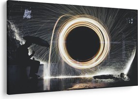 Tablou - Show de lumini în ploaie (90x60 cm)