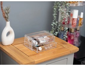 Organizator de baie pentru cosmetice din plastic – Addis