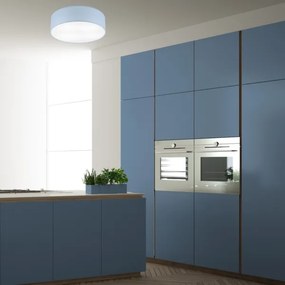 Plafonieră SIRJA PASTEL DOUBLE 4xE27/15W/230V d. 45 cm albastru