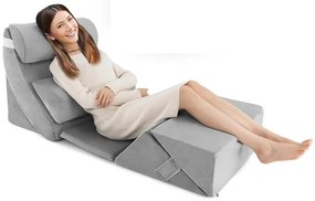 Set de 7 perne ortopedice tip pană