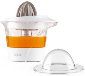 Storcator electric pentru citrice Muhler MJ-2505, 25W, 0,5 L, Reverse, 2 conuri, Alb
