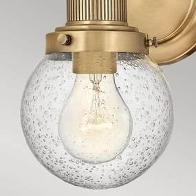 Quintiesse QN-POPPY1-HB-BATH - Aplică de perete pentru baie POPPY 1xE27/60W/230V IP44 auriu