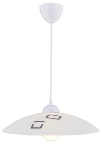 Pendul Wenda 2123, 1xe27, 40x60 cm, 60 w, alb