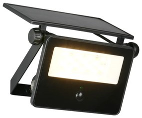 Corp de iluminat pentru exterior LED de perete cu senzor de mișcare solar (înălțime 15,5 cm) Moura – Trio