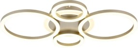 Plafoniera LED design circular LORETTA cafenie