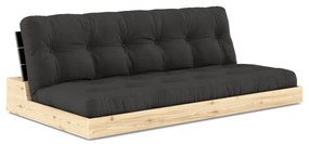 Canapea gri închis extensibilă 196 cm Base – Karup Design