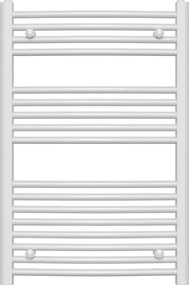 Novaservis - Radiator de baie tip scară 478W/230V 90x60 cm alb, cu colțuri rotunjite
