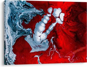 Tablou cu pete abstarcte (70x50 cm)