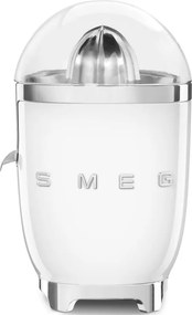 Storcător electric de citrice Smeg CJF11WHEU, 70 W, sistem anti-picurare, bază antiderapantă, alb