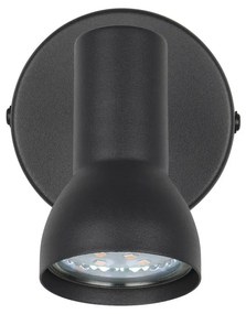 Spot negru ø 8 cm Cantar – Trio