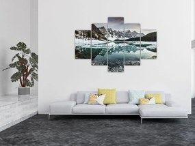 Tablou - lacul iarna (150x105 cm)