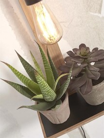Aplica de perete cu raft Flores natur