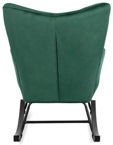 JAKS Fotoliu balansoar Elis verde