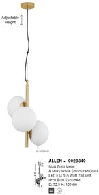 Lustra suspendata design modern decorativ ALLEN 3L