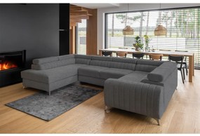 Colțar Louis, Material Velvetmat 4, Mobarta
