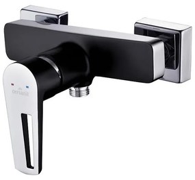 Baterie de duș Cersanit S951-034 MILLE negru/crom lucios