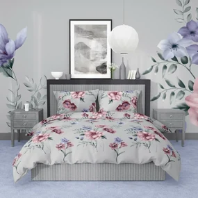 Lenjerie de pat creponată Stanex Anabela , 140 x 220 cm, 70 x 90 cm, 140 x 220 cm, 70 x 90 cm
