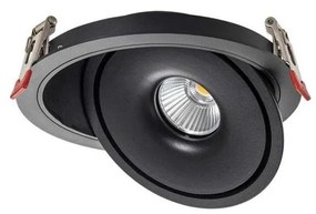 LED spot încastrat 12W 230V 3000/4000/6400K pr. 12 cm negru