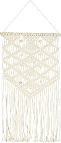 vidaXL Cuier de perete Macrame, 40x80, bumbac