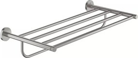 Bara portprosop cu suport Grohe Essentials 60 cm crom periat Supersteel