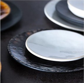 Farfurie albă pentru desert din gresie ø 16 cm Roda – Costa Nova