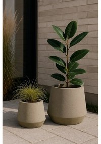 Set 2 ghivece Bonami Selection Concrete