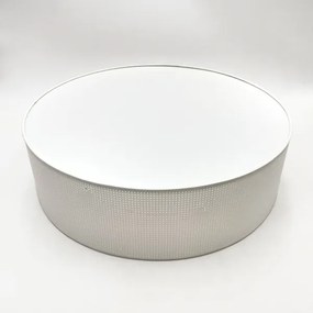 Plafonieră SIRJA PLISADO 4xE27/15W/230V Ø 45 cm albă