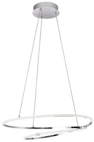 Lustra suspendata LED design modern Viarregio crom