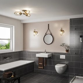 Aplică de exterior URBAN 1xE27/60W/230V IP44 bronz Feiss