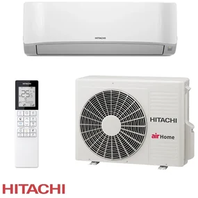 Aparat de aer conditionat inverter Hitachi AirHome 400 RAK-DJ50PHAE / RAC-DJ50PHAE, 18000 BTU, 37 m², A++/A+, Wi-Fi, R-32, Alb