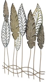 Decorațiune pentru perete Mauro Ferreti Cactus, înălțime 87 cm, motive frunze