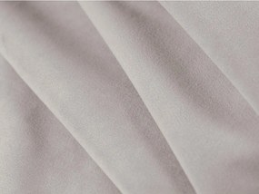 Canapea gri deschis extensibilă cu tapițerie din catifea 209 cm Shannon – Cosmopolitan Design