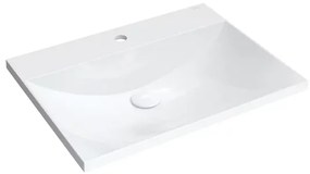 Lavoar pe mobilier Omnires Naxos M+ alb