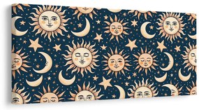 Tablou soare și lună