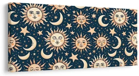 Tablou soare și lună