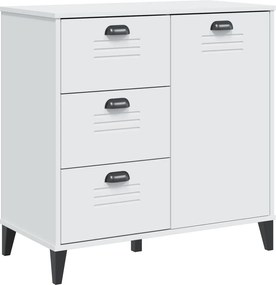 vidaXL Dulap „VIKEN”, alb, 80x40x80 cm, lemn prelucrat