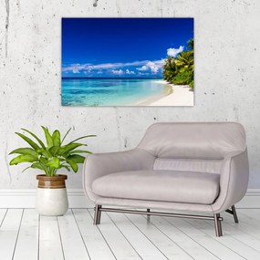 Tablou - Plaja tropicală (90x60 cm)