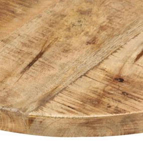 286005 vidaXL Blat de masă, 50 cm, lemn masiv mango, rotund, 25-27 mm
