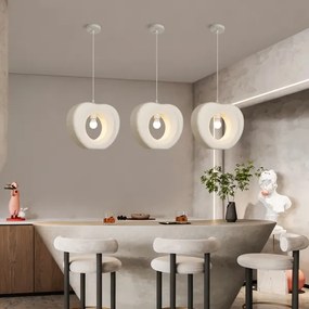 BRILAGI - Lampă suspendată pe cablu WABI SABI 1xE27/60W/230V Ø 38 cm albă