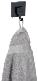 WENKO 71448800 - Cârlig VACUUM-LOC QUADRO ED, 6 x 7 cm, negru