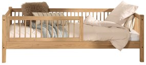 Set FORREST OAK format dintr-un Pat copii cabină (90 x 200 cm) și o bară de siguranță.
