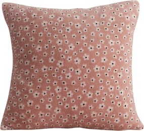 Husa de perna dubla fata DUO SENSE DAISELLE 45x45 cm microplus/flanel, roz