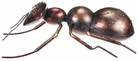 Decorațiune metalică pentru grădină, furnică, 33 x23 x 10 cm