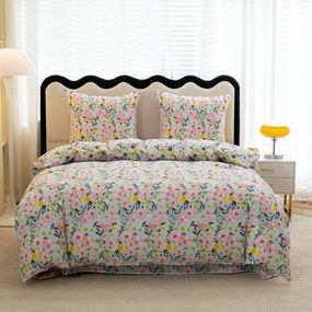 Lenjerie de pat din microfibra GARDENIA, colorata Dimensiune lenjerie de pat: 70 x 80 cm | 140 x 200 cm