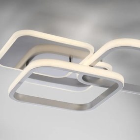 Plafonieră LED/36W/230V crom mat Leuchten Direkt 14117-55