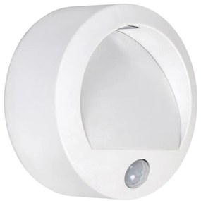 Rabalux 7980 - LED Aplică perete exterior cu senzor AMARILLO LED/1,5W/3xAA IP44 alb