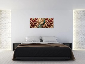 Tablou – Păun elegant (120x50 cm)
