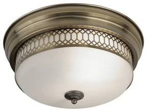 Plafoniera pentru baie IP44 35cm Edinburgh alama antic 4132-2AB SRT