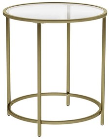 Masă laterală LYRA aurie